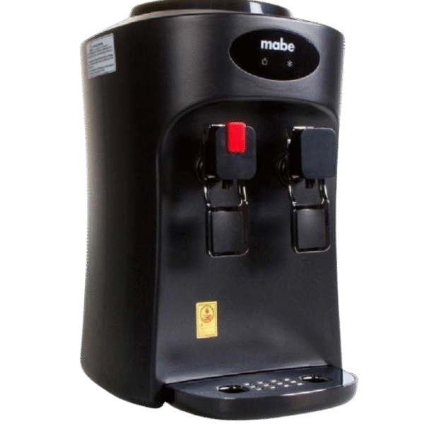 Dispensador de Agua de Mesa Mabe con Doble Grifo (Agua Fría y Caliente)