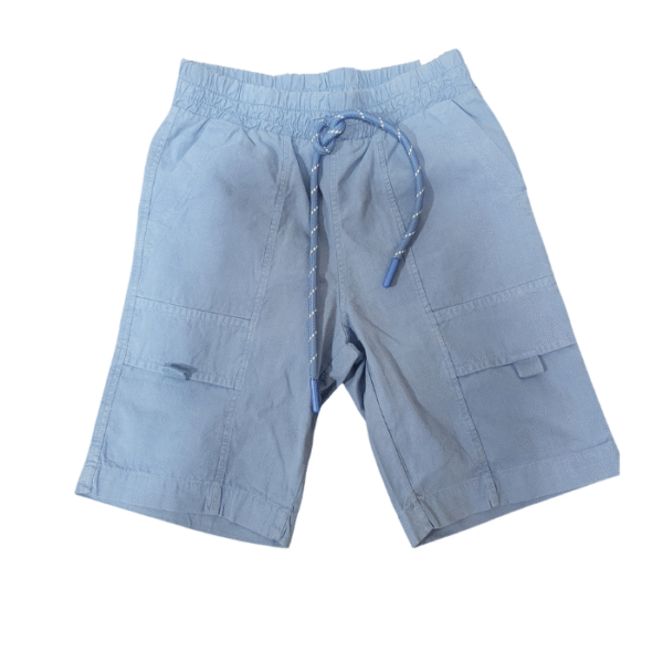 Blue Cargo Shorts